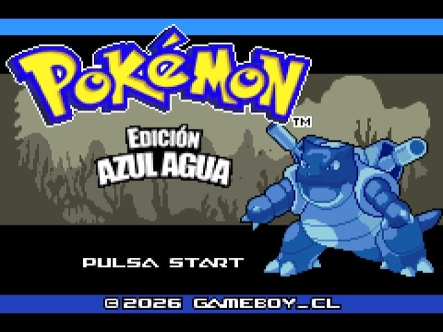 Pokémon Azul Agua background